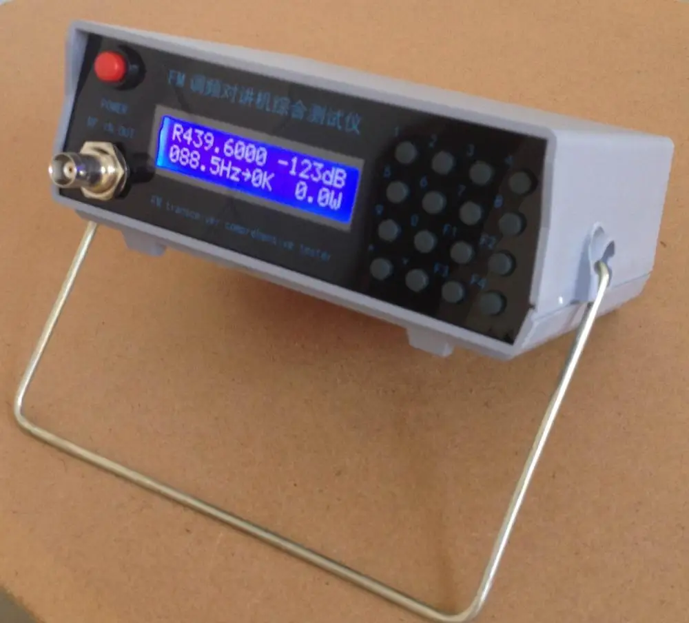 

FM intercom comprehensive tester RF signal generator 1MHz--470MHz trunking tester Interphone tester