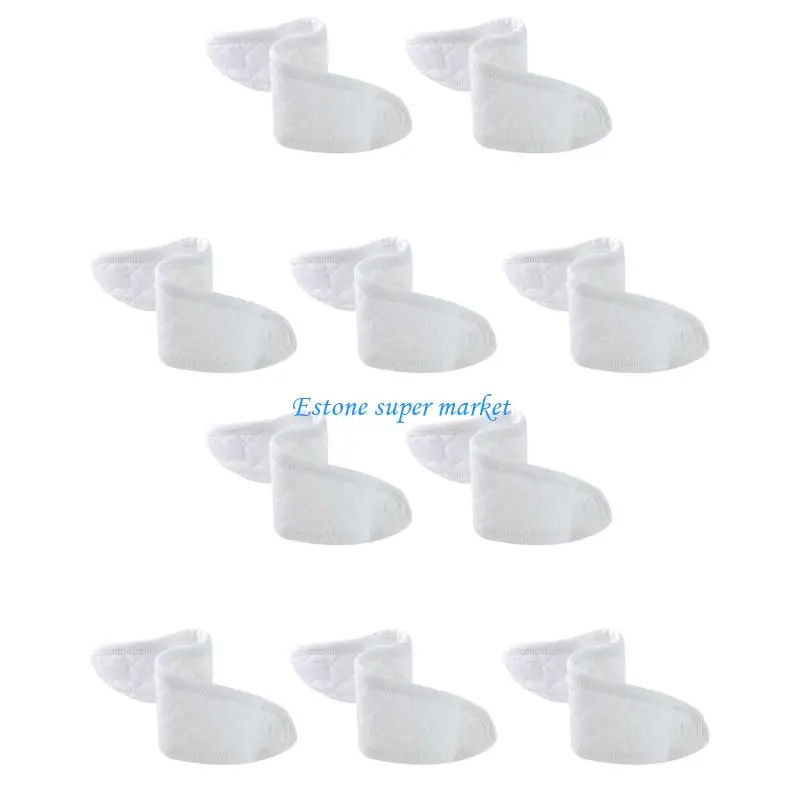 090B 5/6/8/10/12pcs Cotton Umbilical Cord Care Belly Navel Belt Belly Protect Wrap Binder Baby Belly Band Newborn Essential