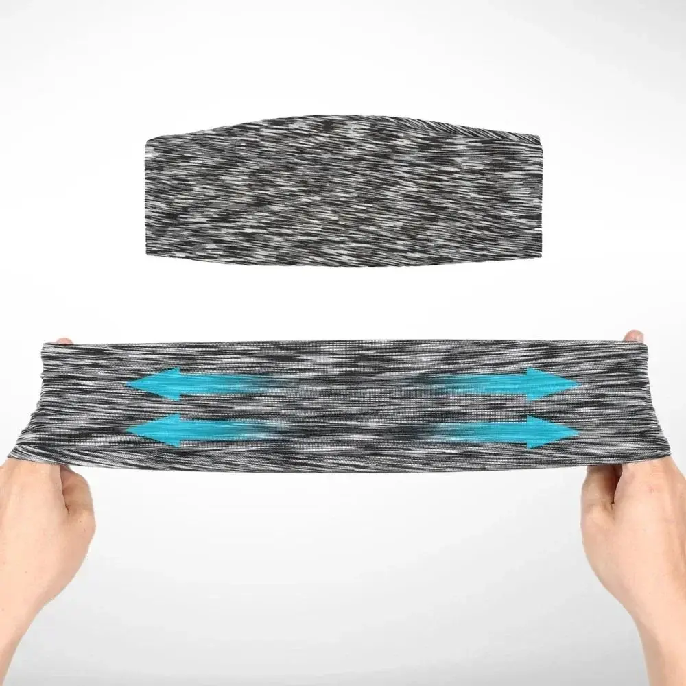 Men Women Sports Headband Color Cycling Jog Tennis Elastic Hair Bandage Absorbent Sweat Running Fitness Sweatband
