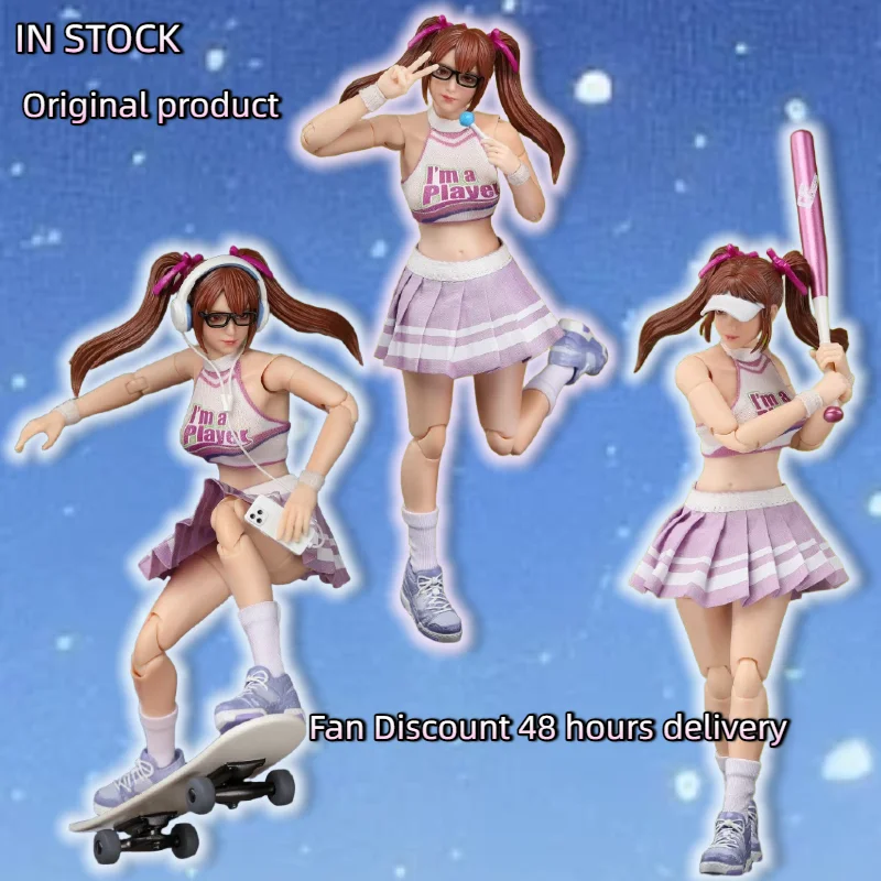 

【В НАЛИЧИИ】Оригинальная коробка Sports Girl Yoyo 1/12, экшн-фигурка, игрушка, подарочная коллекция, веер, хобби