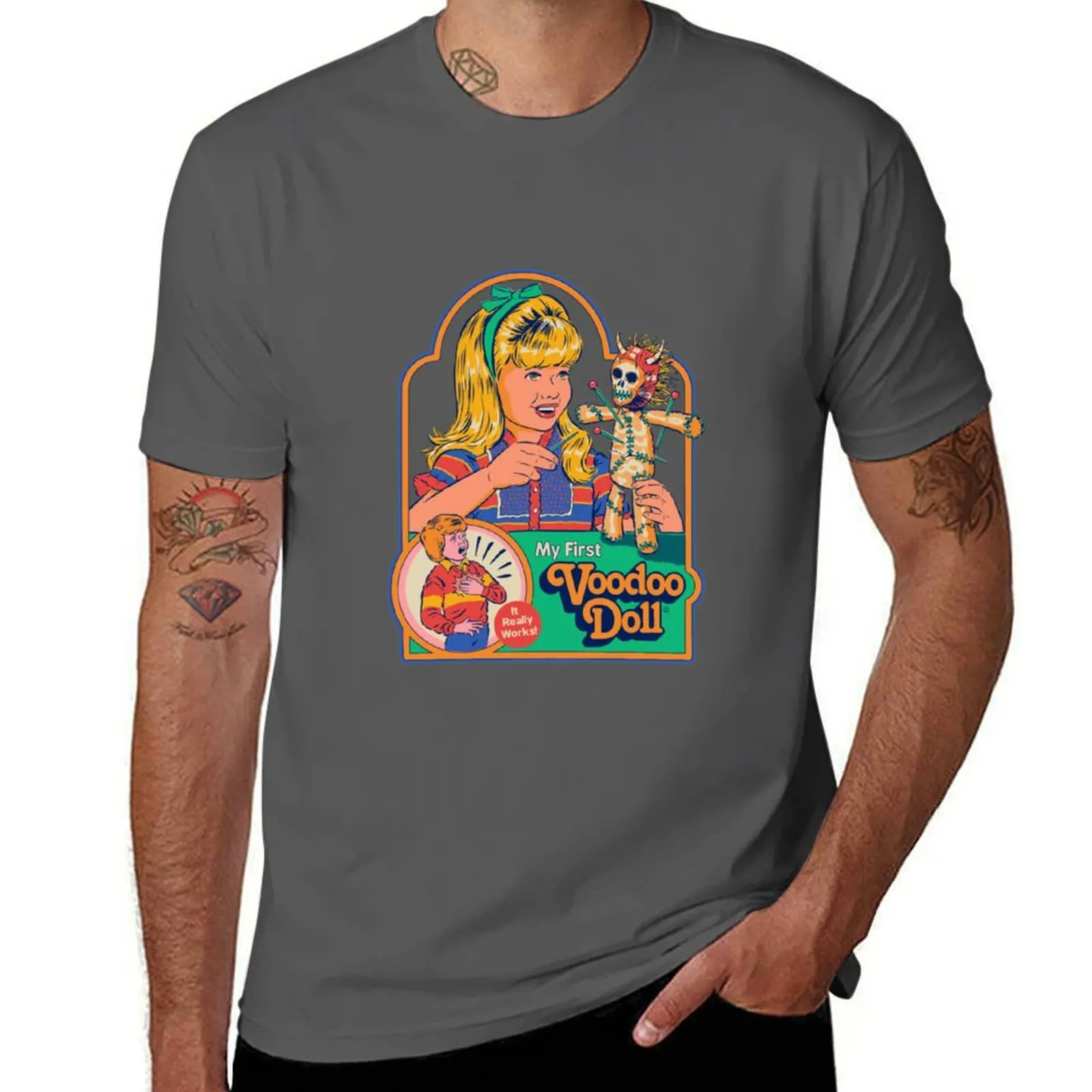 

My First Voodoo Doll T-Shirt Anti-Wrinkle Short Sleeve T-Shirt