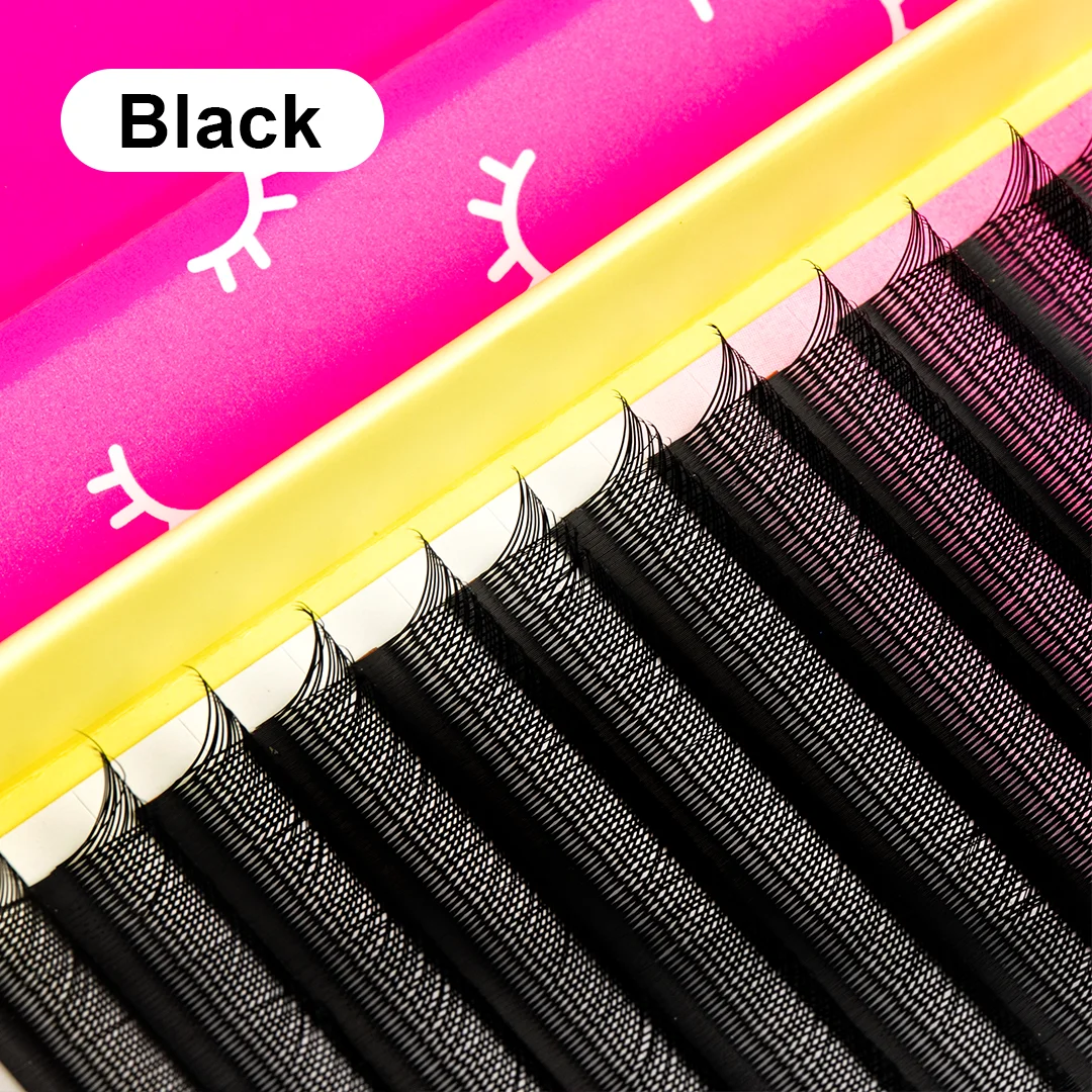 TDANCE YY Eyelashes Extension Two Tip 0.05/0.07 C/D Soft Light Natural Makeup Net Cross Individual Premium Mink False Eyelash