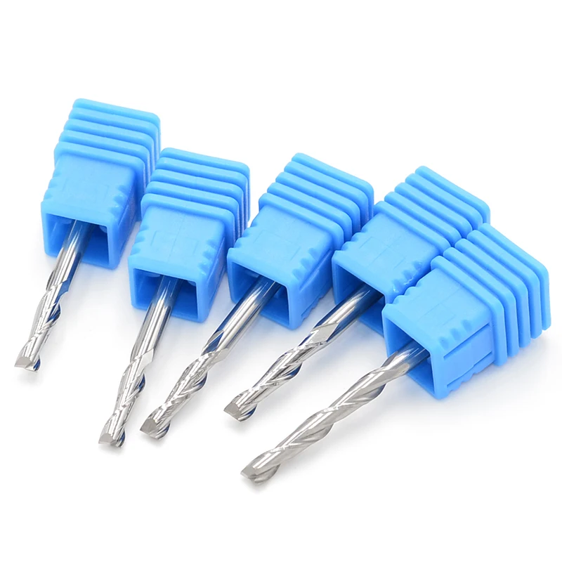 Double 2 Flute Spiral End Mill Bits Solid Carbide /End Milling/CNC Router Bits