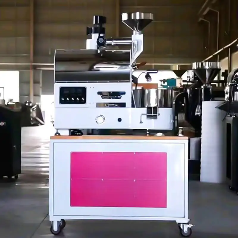 

1kg-20kg Fully Automatic Touch Screen Control Coffee Baking Machine Small Coffee Bean Baking Machine