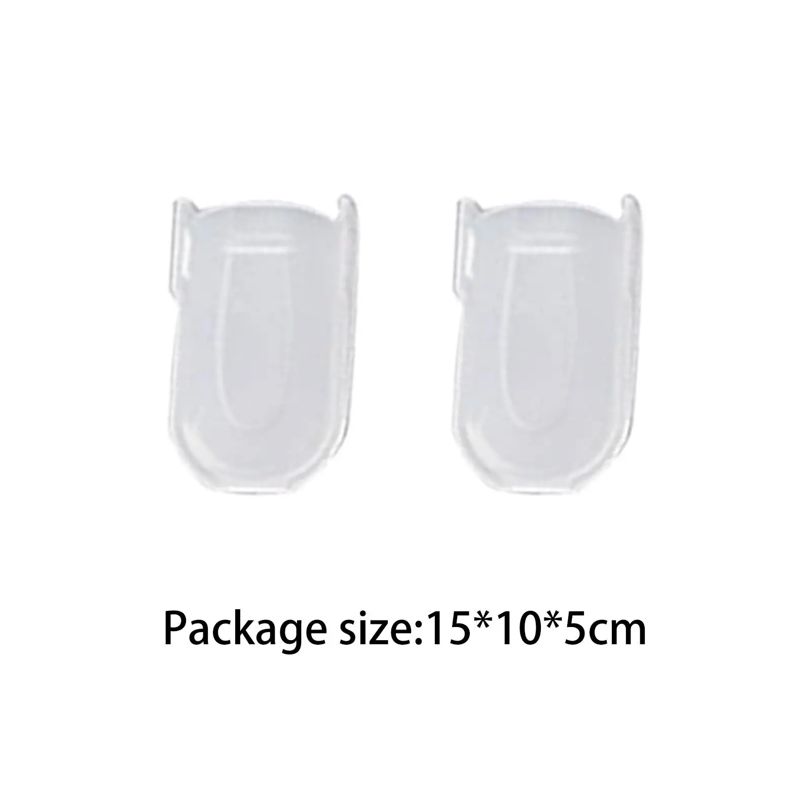 Clipes removedor de esmalte, desengordurante unhas, limpador para unhas postiças, DIY, 10pcs