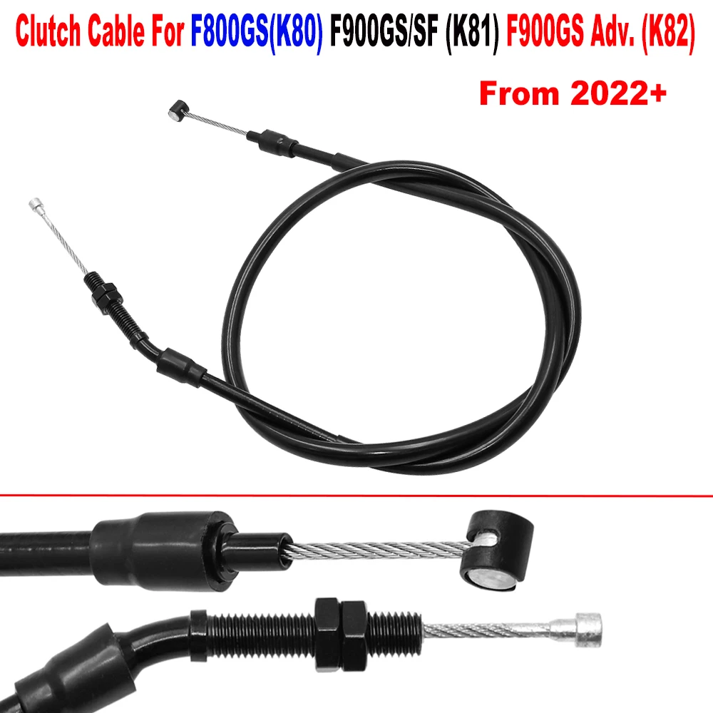 For BMW F800GS F900GS F 900GS Adv K80 K81 K82 2022+ Clutch Cable Wire Stainless Steel Clutch Pull Cable -Rep. OE 32738405175 /76