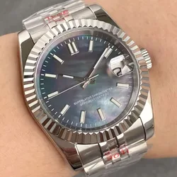 200M Waterproof 36mm 39mm White Black MOP Shell Dial Luminous Sapphire NH35A Diving Watch Men Steel Bracelet 2024