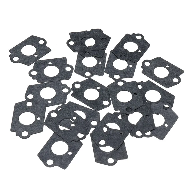 Imagem -04 - Conjunto Cortador de Grama Arruela Carburador Reconstruir Kit para Stihl Craftsman Poulan para Eco Weedeater Zama Walbro Carb Gaxetas Almofada 20 Peças