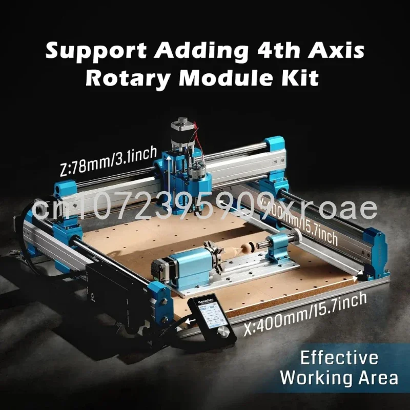 CNC Router Machine 4040-PRO for Woodworking Metal Acrylic MDF Nylon Cutting Milling, GRBL Control, 3 Axis CNC