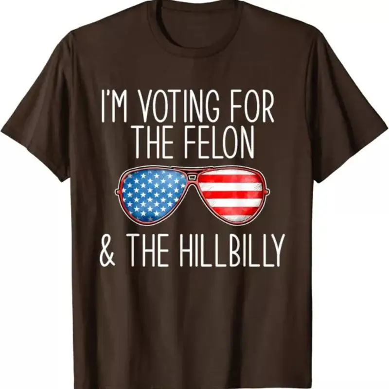

Футболка «Я голосование для Футболки Felon And Hillbilly 2024.