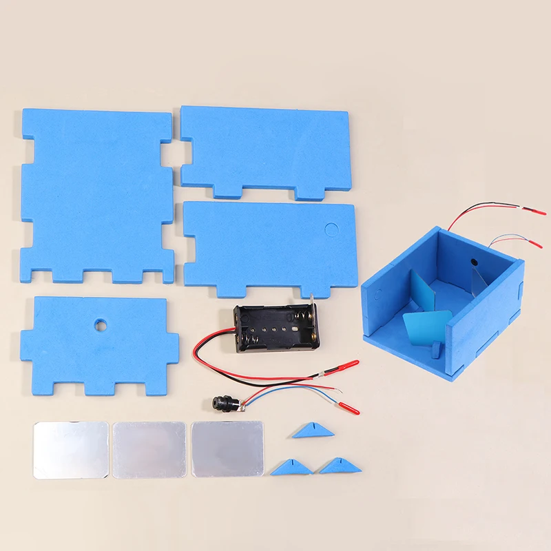 1Set Plastic Science Educational Physics Experiments Light Refraction Experiment Toy DIY Science Kits For Kids Over 3 Years Old