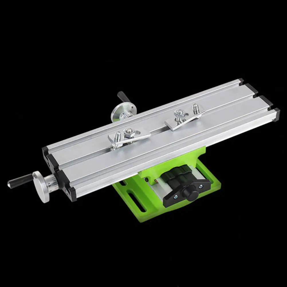1Set Multifunction High Precision Composite Milling Machine Drilling Slide Table Mini Drill Stand Bench Drill Rack