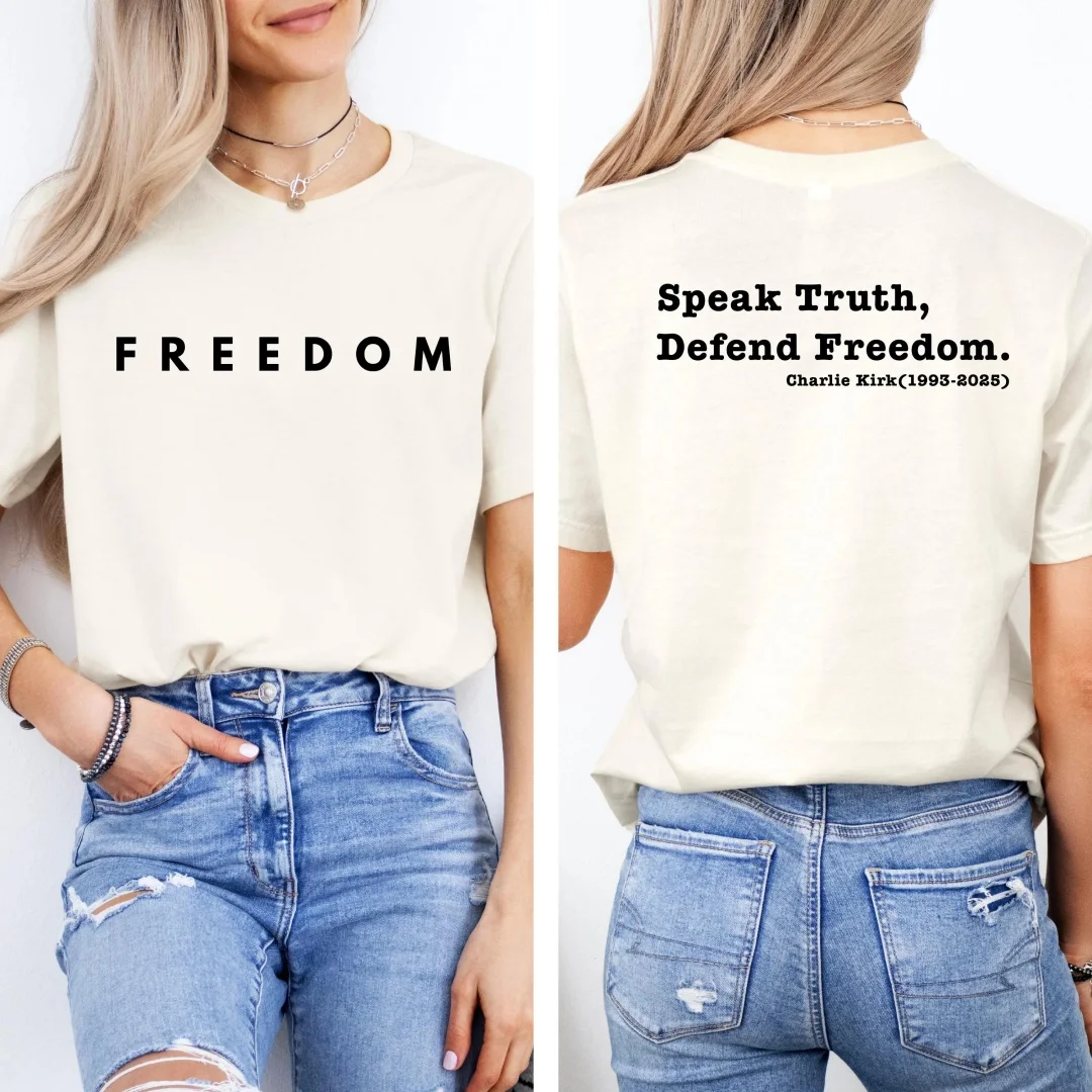 Freedom Charlie Kirk 31 Una camiseta del verdadero patriota, descanse en paz Charlie Kirk, Gracias Charlie Tee, Justicia Charlie Kirk Memorial