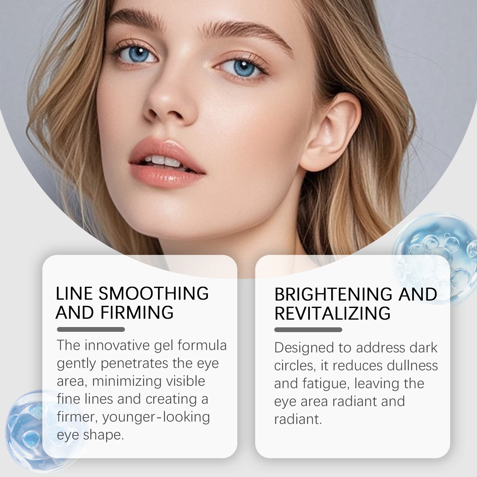 Mate Tea Anti-Aging Eye Firming Gel Reduce Dark Circles Puffiness Fade Fine Lines Under Eyes Care Brightening Hydrating Eye Gel