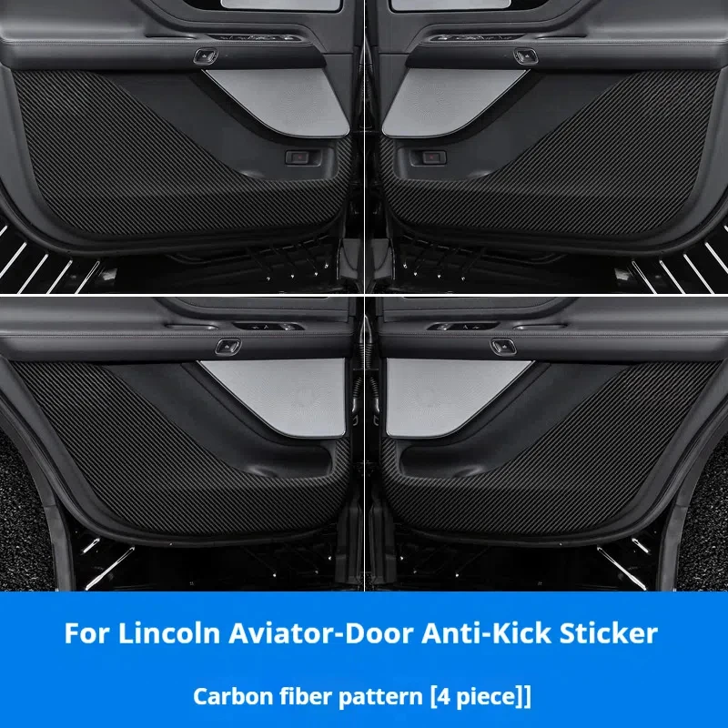 For Lincoln Aviator Seat Anti-Kick mat Rear Protection Automotive Interior Modification Car Interior Modification Accessories