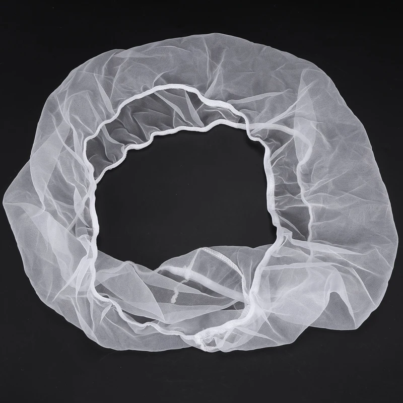 

Bird Cage Cover Seed Catcher Bird Cage Mesh Net Cover Skirt Guard (White-M)