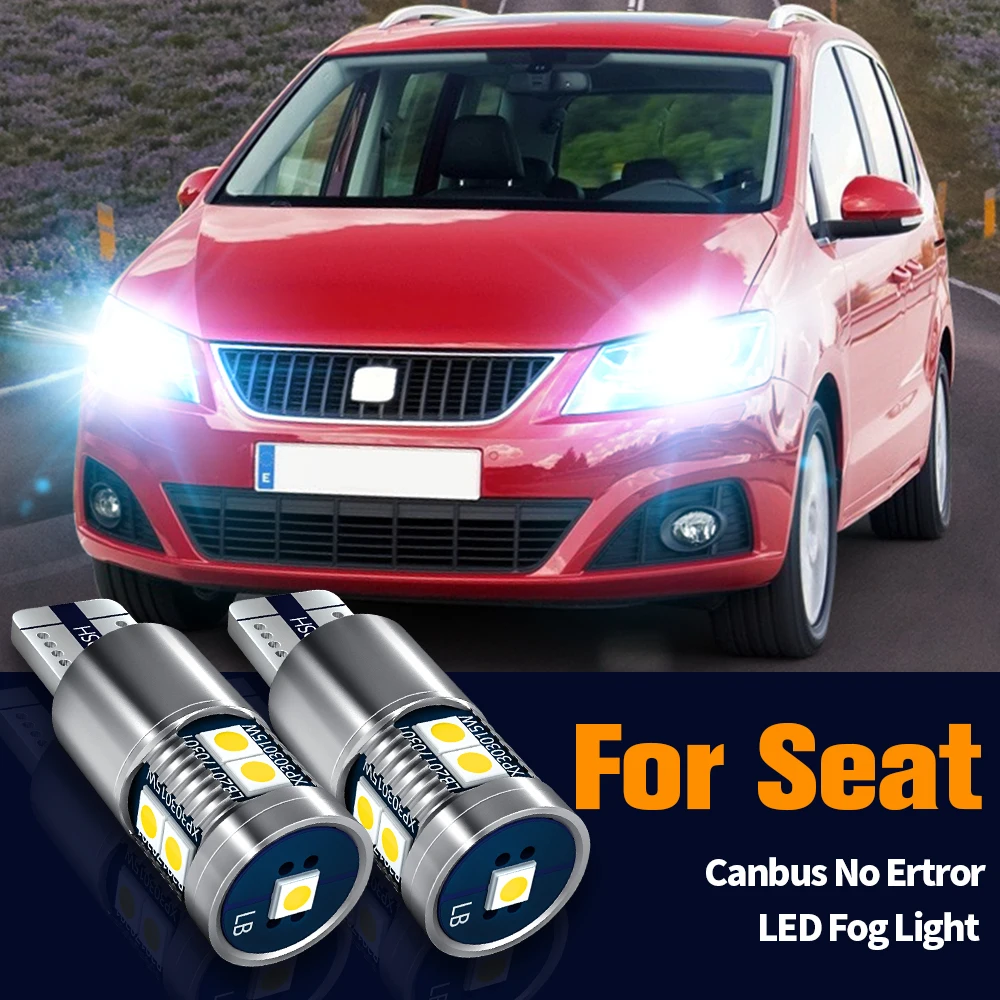 

2x LED Clearance Light Bulb Parking Lamp W5W T10 Canbus For Seat Alhambra Altea Cordoba Exeo 3R ST Ibiza 6L 6K Inca Leon Toledo