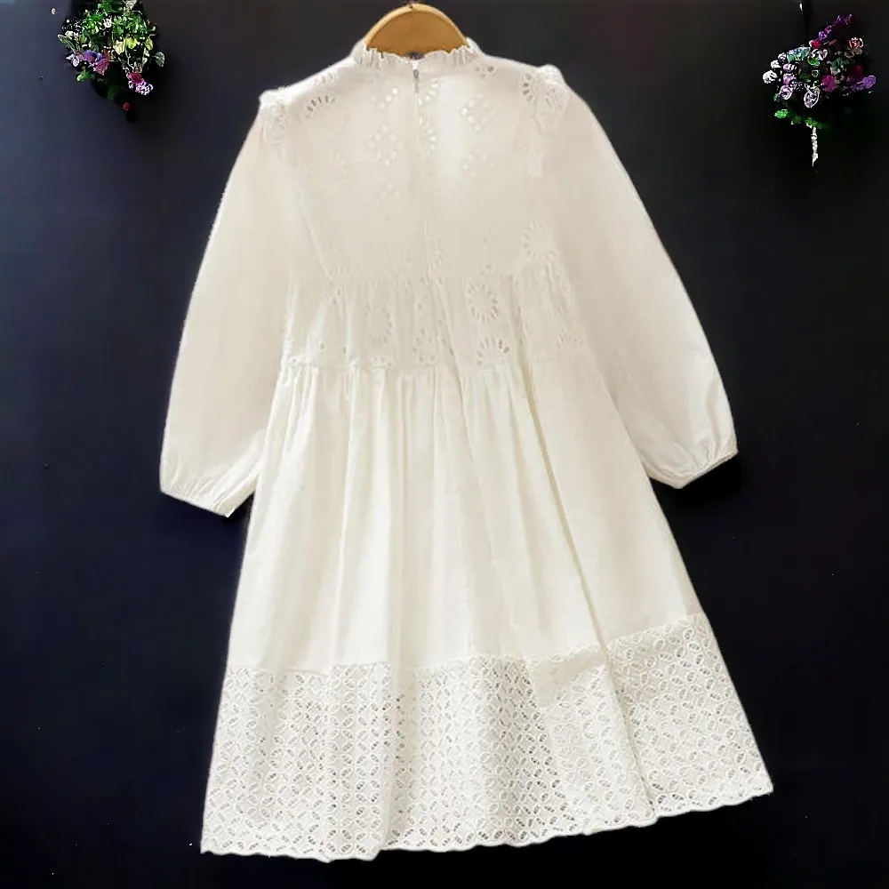 

Детские наряды: платья-макси для принцесс, школьная форма для подростков, детские костюмы для девочек 6, 8, 10, 12, 13 лет, милые белые кружевные платья для девочек.