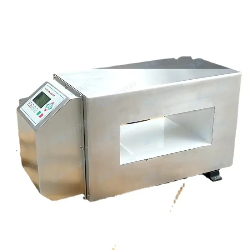 Viboo FSDX-3510 All-Metal Detection Industrial Metal Detector Sensor Head IP54 Rating 25kHz Frequency OLED Display 40cm Coil