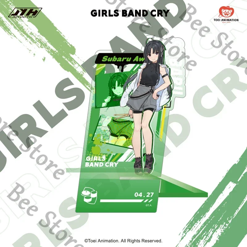 Anime GIRLS BAND CRY SUBARU AWA EBIZUKA TOMO	rupa	KAWARAGI MOMOKA Cosplay Cartoon Acrylic Standee Signboard Desktop Ornament view 5