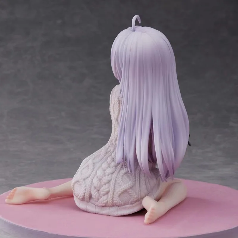 15cm The Journey Of Elaina Anime Figures Gk Model Elaina Sweater Doll Collect Models Action Figure Room Decor Friend Gift Toys image 2