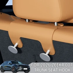 For 2026 ZEEKR 001 seat back hook,special car multi-functional storage interior supplies storage hook 21-25 accessories