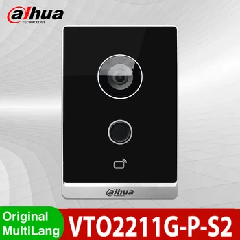 Dahua mehrsprachige VTO2211G-WP VTO2211G-P poe ip villa türklingel video intercom tür telefon p2p wolke tür station eingebautes mikrofon