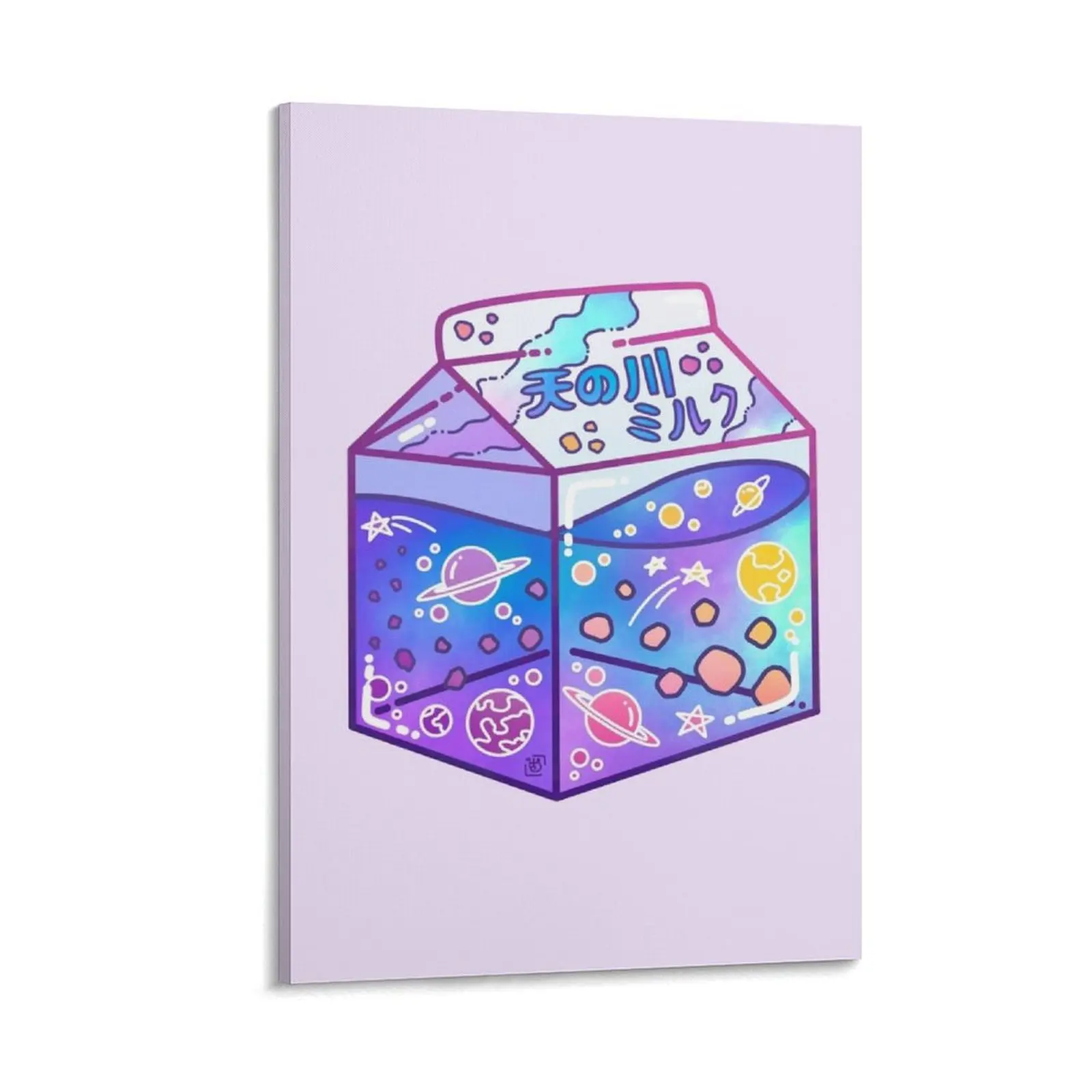 

Milky Way Milk Carton Canvas Painting bedroom decor Decoration home Decoration for bedroom house decorations