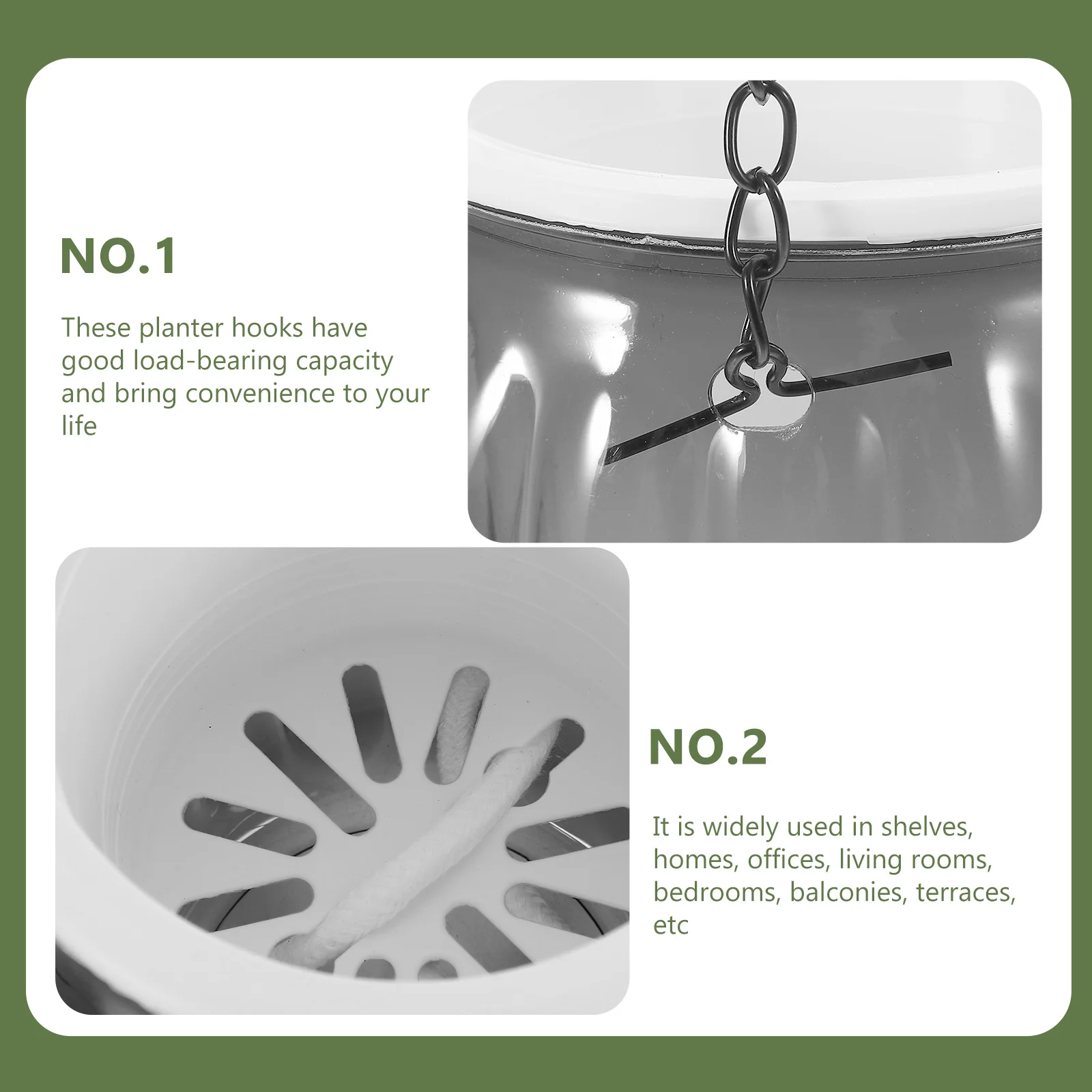 

Self Watering Hanging Plant Pot Thickened Plastic Indoor Outdoor Hanging Flower Pot Garden Planter Plant Nursery Pots