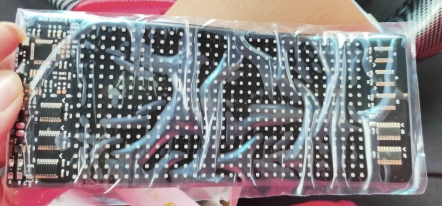 Panel LED 16x32 7x17 CM Mata LED Untuk Truk Panel Matriks LED RGB Panel Mobil LED DIY Dapat Diprogram Kontrol Aplikasi Bluetooth Lampu Bergulir