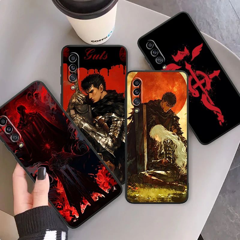 Casing HP legenda angin, pelindung ponsel belakang hitam untuk Samsung A53 A52 A33 A32 A51 A71 A21S A13 A73 A50 A22 A23 A03 A72 A54 A12 5G