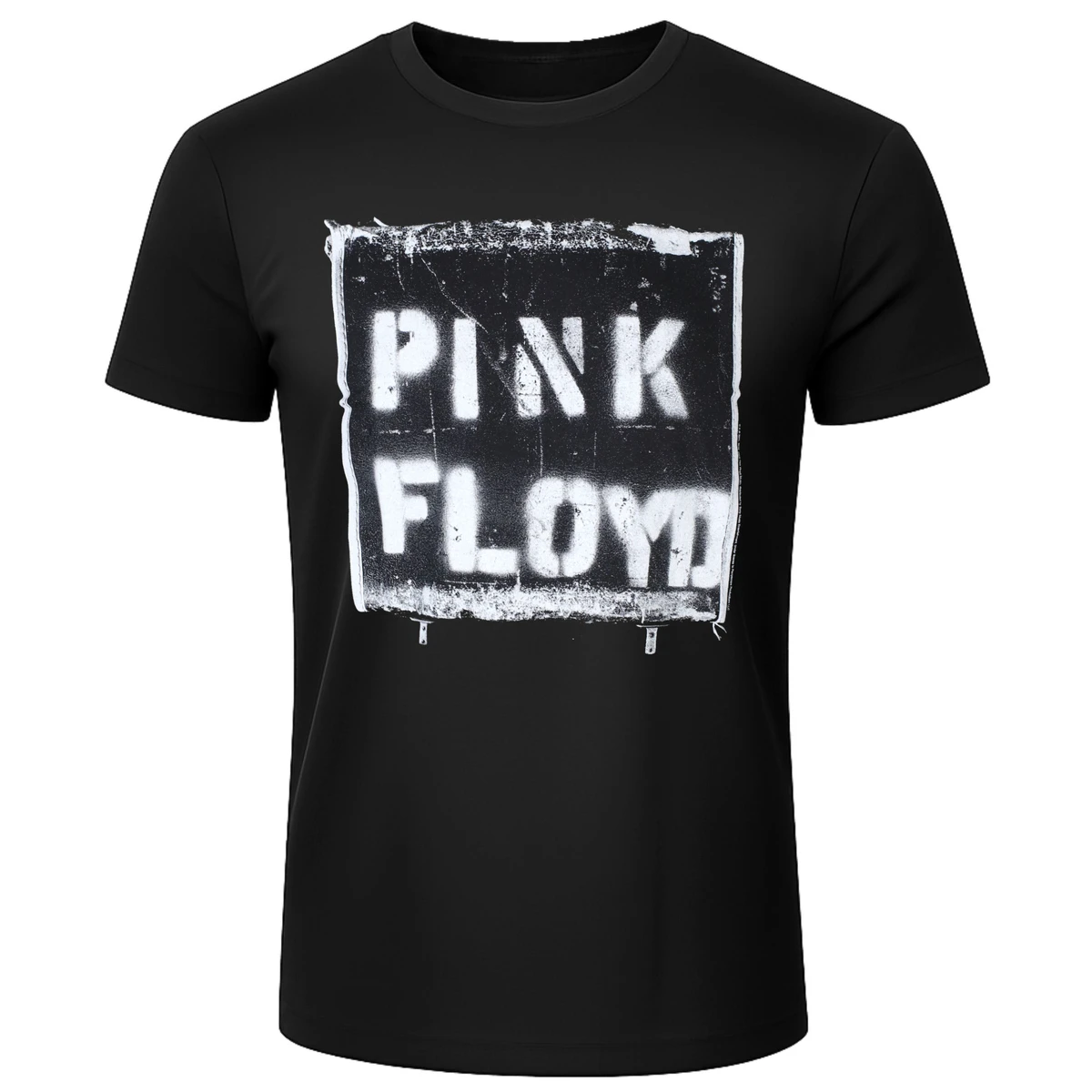 Y2k Sale Pink Floyd Grafik-Baumwoll-Band-T-Shirt Unisex Sommer Kurzarm Mode Marken-T-Shirt Luxus Casual Vintage Tee – Detail 2