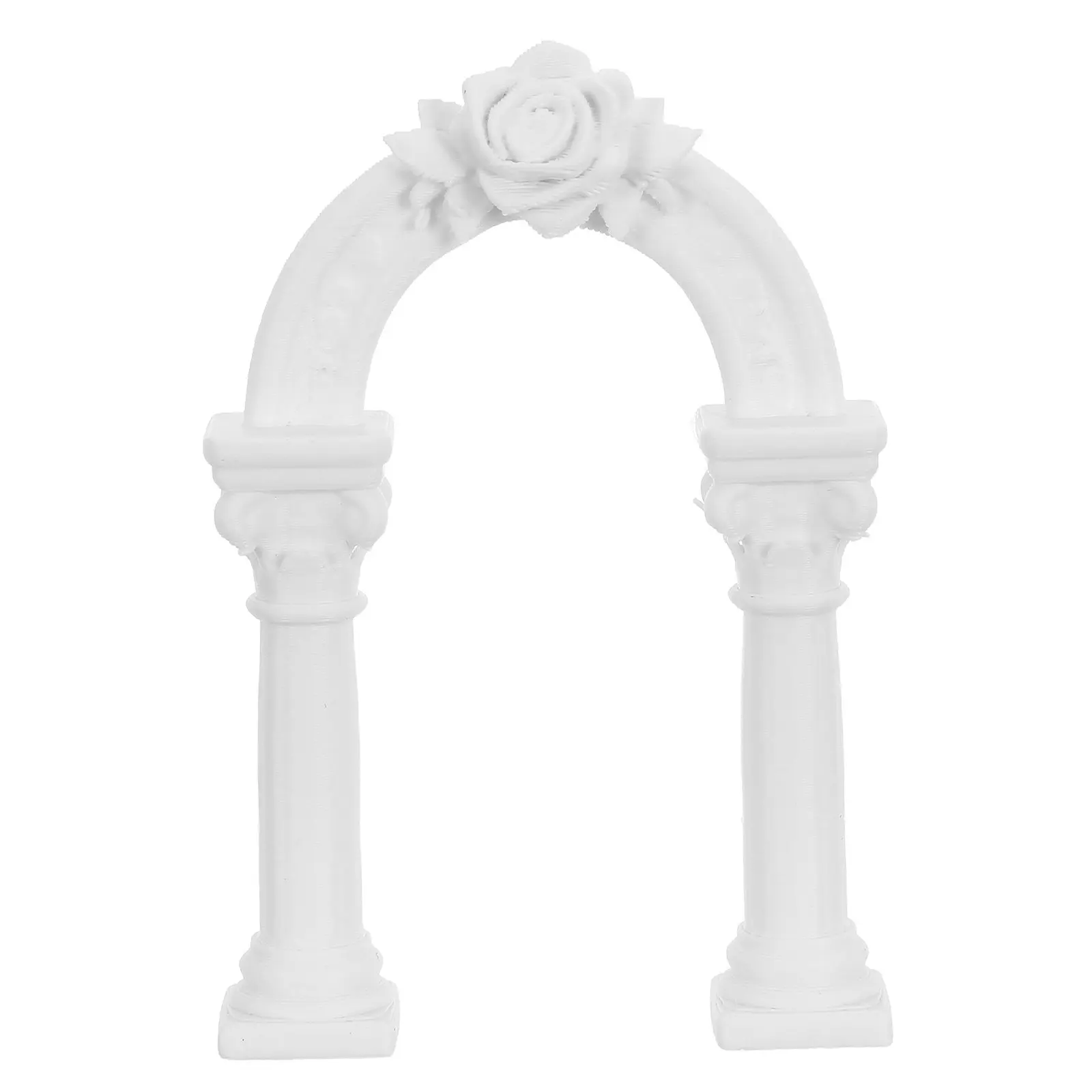 European Roman column arched door Miniature Arch Sculpture Archway model Tabletop Gaming Terrain