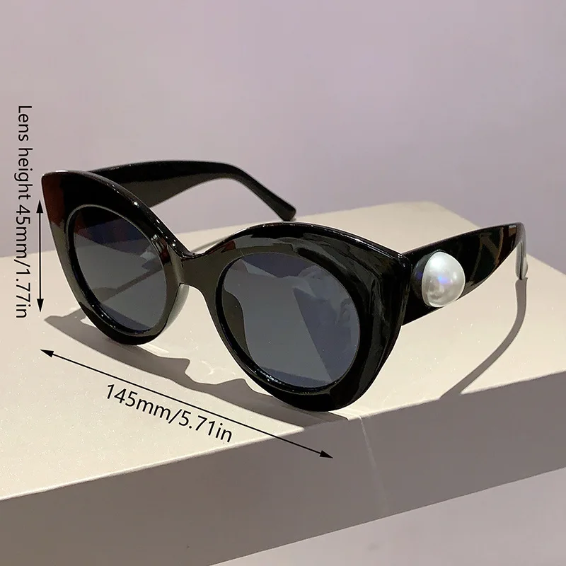 Fashion Vintage Oversized Cat Eye Sunglasses Women For Female Sun Glasses Punk Shades Luxury Brand Designer Sexy Lady Eyeglasses
