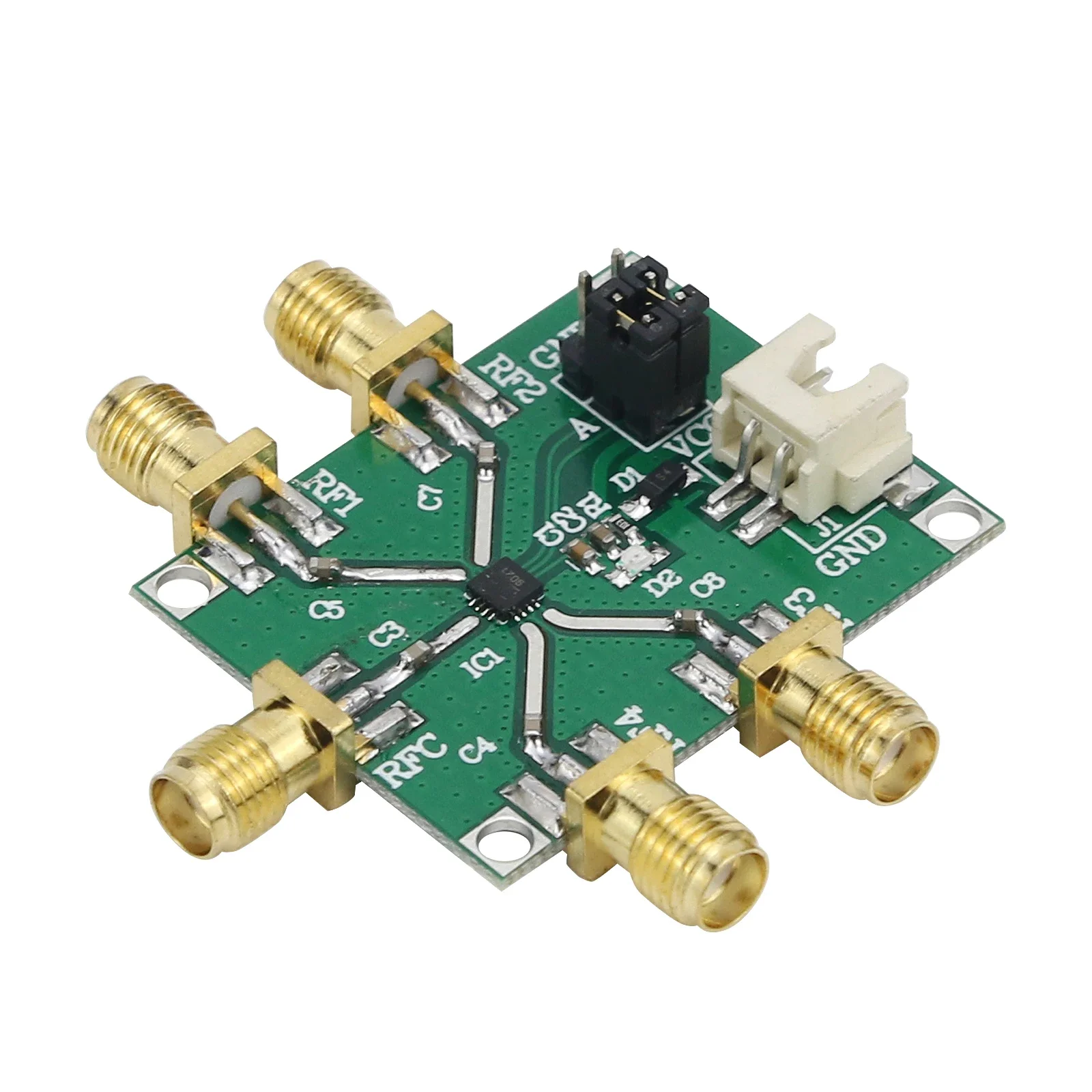 2026 HMC7992 Module Non-reflective Module Board 0.1GHz to 6GHz Single-Pole Four-Throw SP4T Silicon Switch