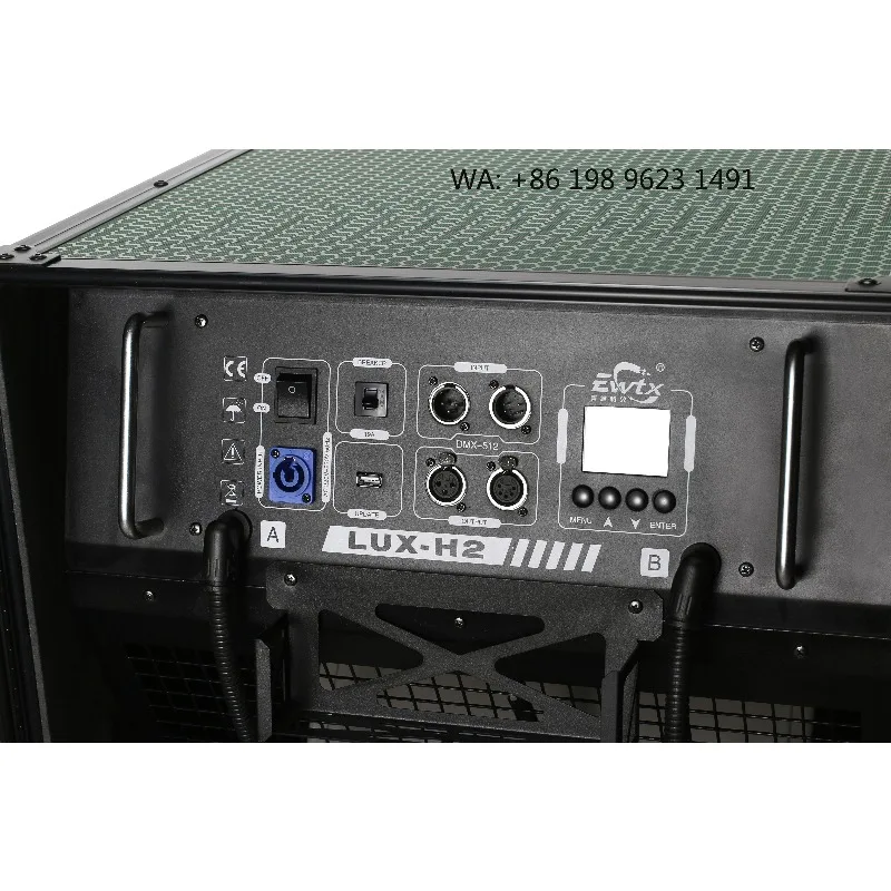 4000W Outdoor High Power External Fog  2CH DMX Manual Control Stage Smoke Equipment for Wedding Bar Concert Live Events