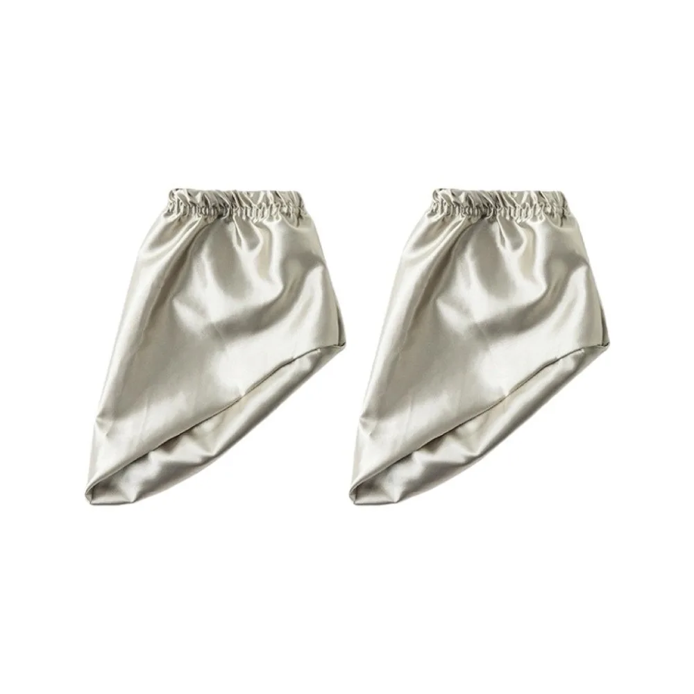 

Глянцевые шелковые носки для сна, ночная одежда, послеродовой уход, свободные чехлы для ног, мягкие однотонные носки с кондиционером, время сна