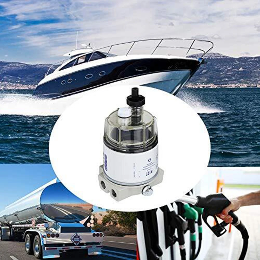 Efficiently Designed R12T Fuel Filter and Water Separator Assembly with User Friendly Features for Easy Replacement