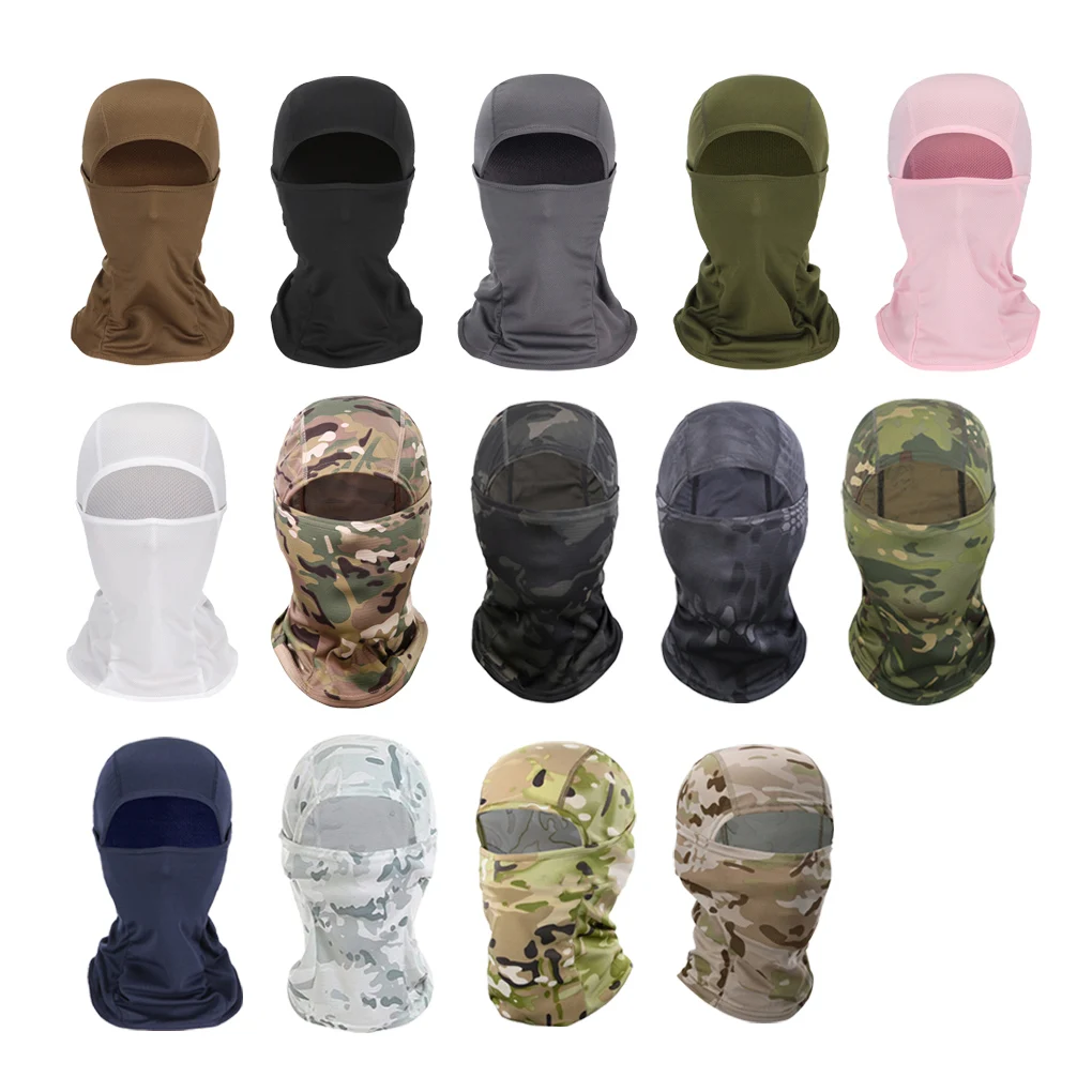 Face Cover Hat Balaclava Beanies Warm Half Open Skullies Caps Fashion Headwear Equipment Accessory Ski Cycling