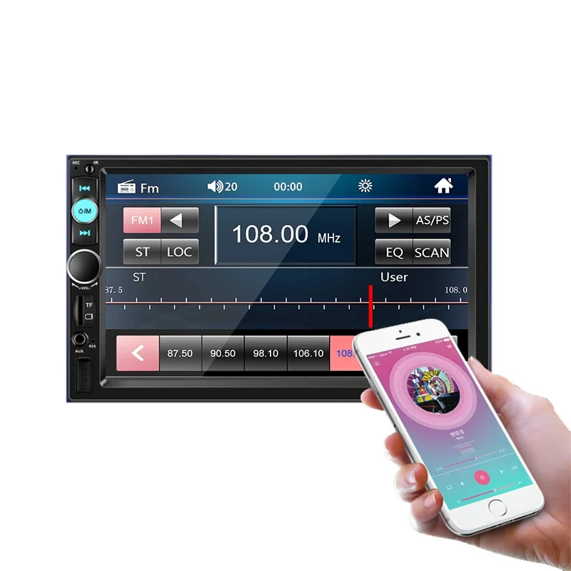 7010B Car 2Din Audio Player Mp3 Mp5 Car Video 7 Inch Radio Player