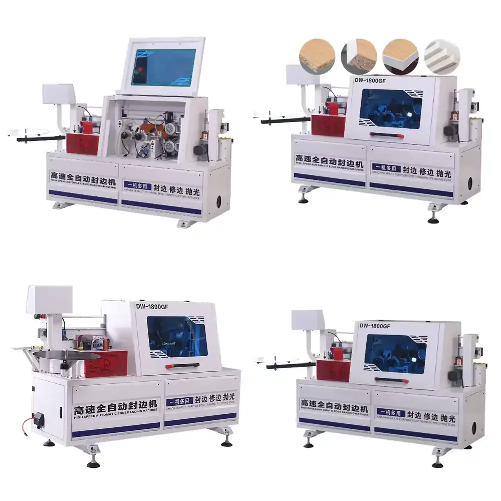 

2026 China Cheap Price High Speed Wood Melamine ABS Cabinet Door Edge Banding and Trimming Machinery PVC Edge Bander Machine