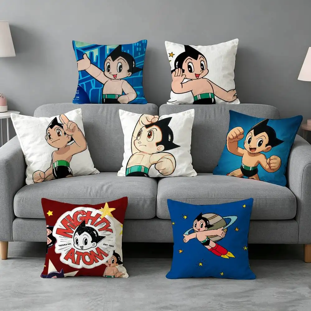 Astro Boys-s Pillow cover Soft Microfiber Pillowcase Home Sofa Decor Surprise Decorative printed.