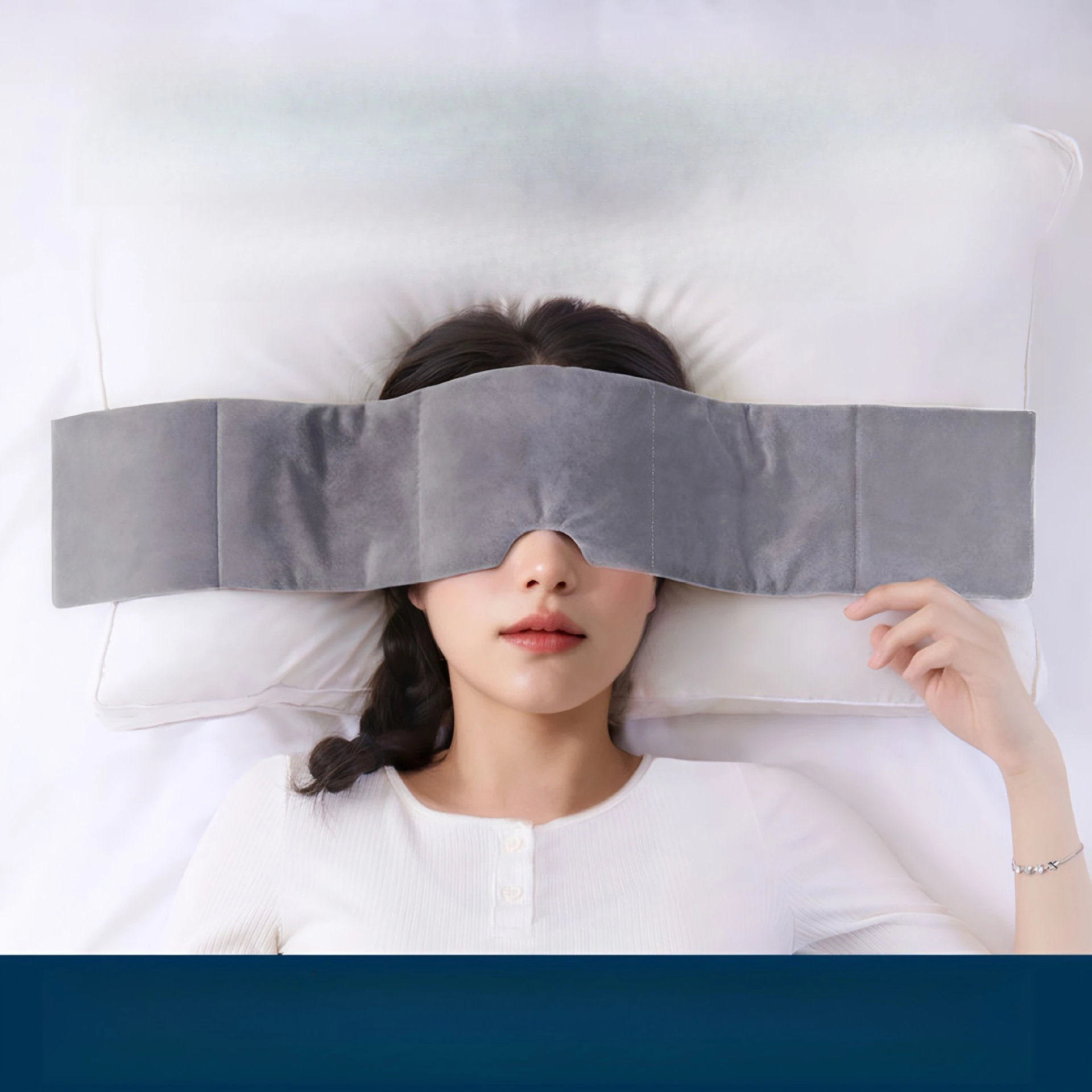 Gravity Eye Mask Sleeping Full Blackout Nap Unisex Adult Deep Sleep Eye Protection Mask Comfortable and Breathable