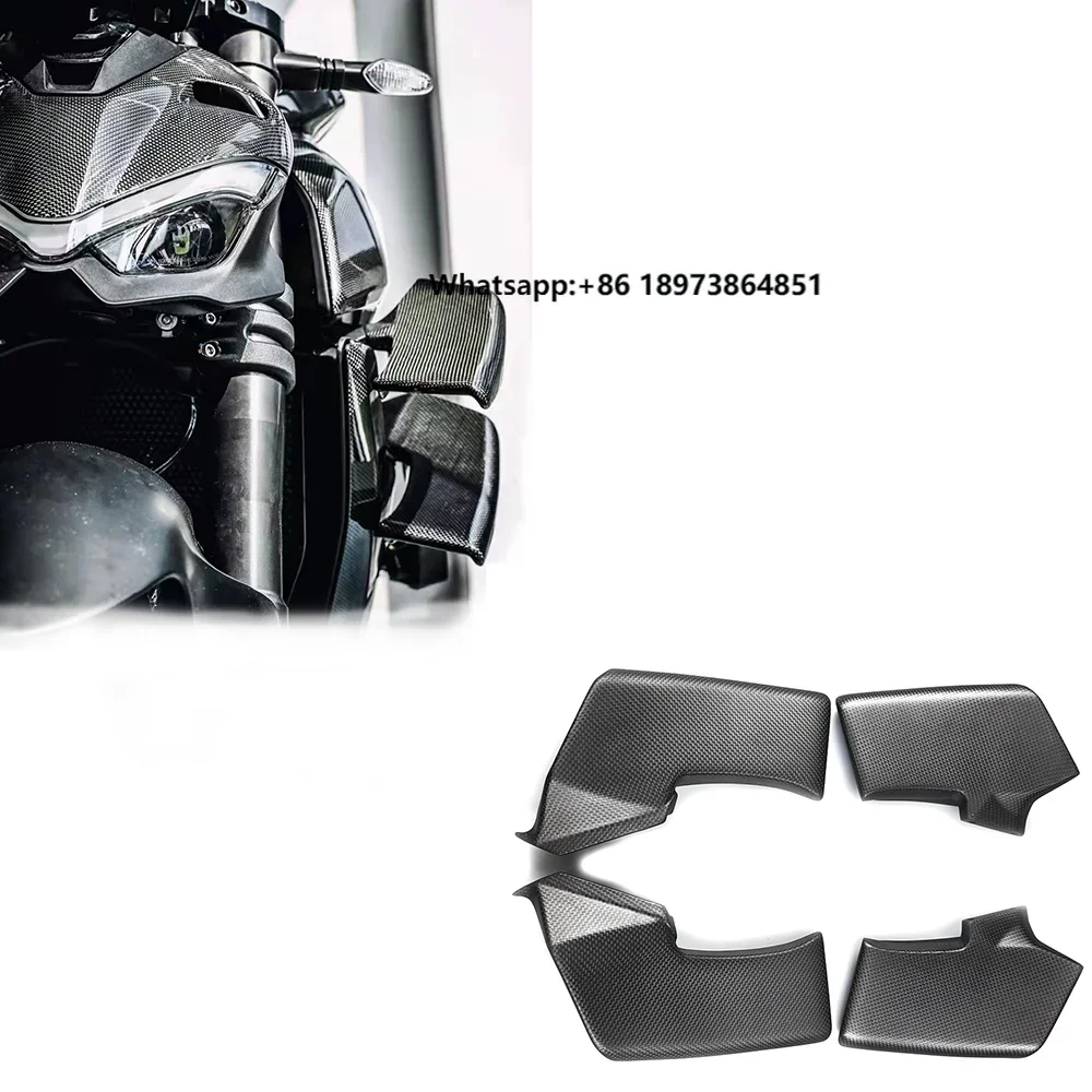 

Suitable for Motorcycle Ducati Street Fighter V4 V4S Modification With Fixed Wing Carbon Fiber 2018-2022