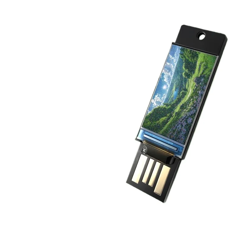 USB computer small screen 0.96 inch 16 bit color screen operation WIN no drive automatic recognition computer secondary screen