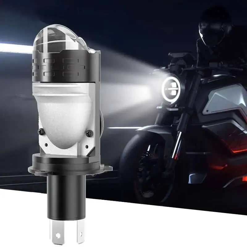 1pc h4 lente led mini bi led projetor 70w lâmpadas de farol canbus 9003 hb2 feixe alto baixo 6000k moto turbo lâmpadas lhd 12v