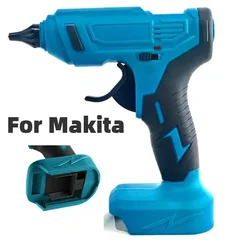 Battery Silicone Gun for Makita 18V Portable Rechargeable Cordless Hot Glue Gun Use 11mm Glue Sticks DIY ,Electronic repair Tool