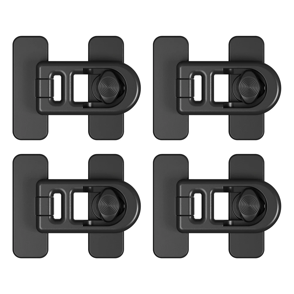 Child Safety Fridge Lock Child-Proof Lock Child Safety Lock Easy Installation Non-Punching Design Robust Security