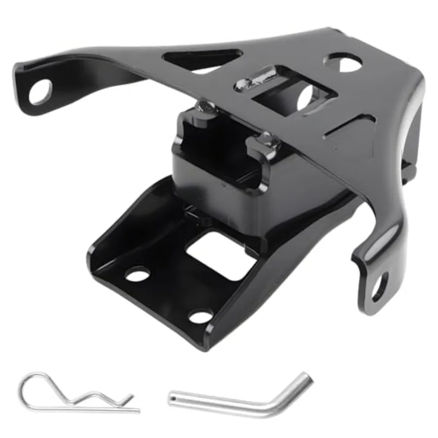 

Задний прицепной крюк (фаркоп) для Yamaha Kodiak 450 2018-2025, сверхпрочный стальной, черный, замена OEM B16-F85H0-V0-00, идеально подходит для прицепов