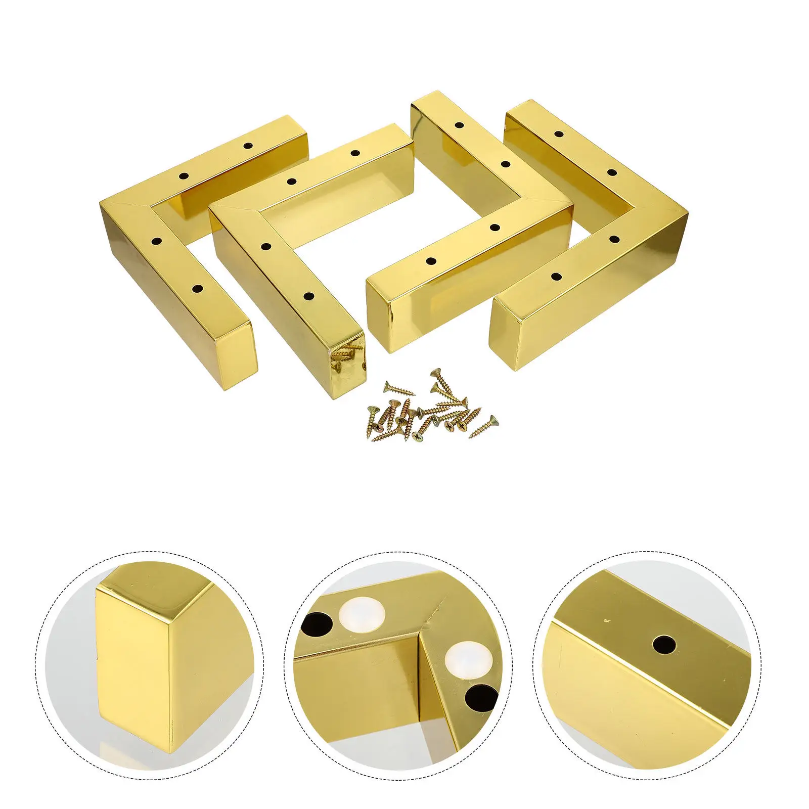 

Комплект регулируемых подставок для мебели: ножки-опоры для кроватей, столов, диванов. Противоскользящие, предотвращают наклон, царапины и шум.